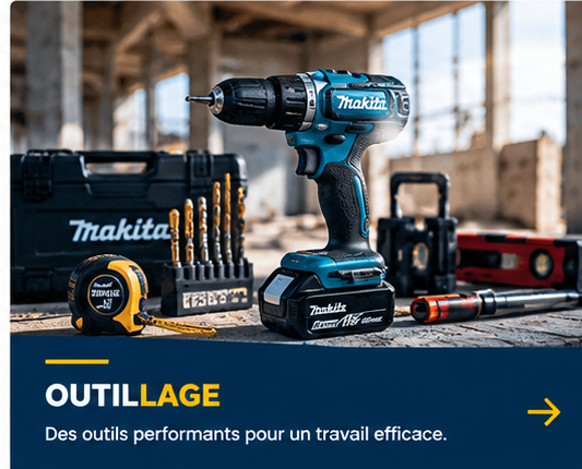 Outillage — Des outils performants pour un travail efficace.