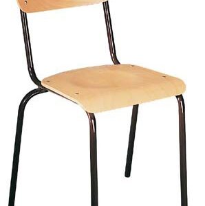 Chaise empilable bois