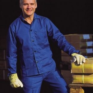 Veste 100% coton bleu Bugatti