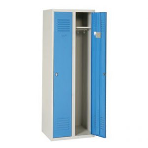 Vestiaire industrie propre 2 cases sans pieds