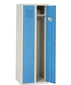 Vestiaire industrie propre 2 cases sans pieds